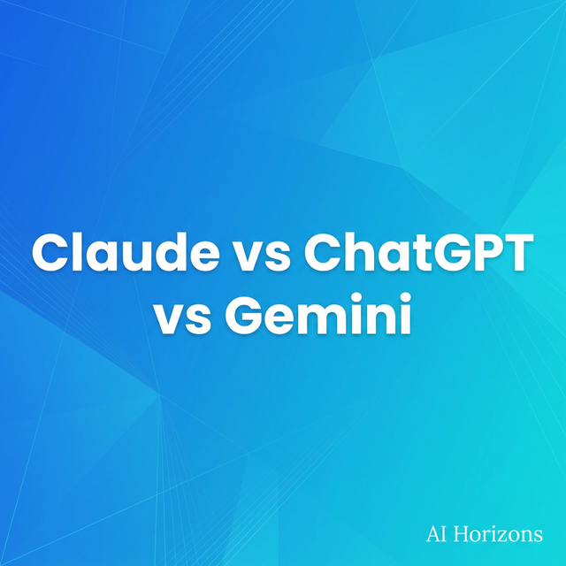 Claude vs ChatGPT vs Gemini: Choosing the Right AI for Your Workflow ...